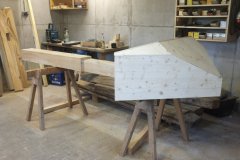 Renovation Haldenhofkreuz an der Landstraße zum Kandel