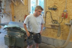 Renovation Haldenhofkreuz an der Landstraße zum Kandel