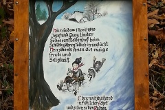 Renovation Haldenhofkreuz an der Landstraße zum Kandel