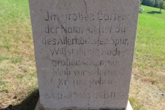 Renovation des Wegkreuzes "Auf der Brandeck"