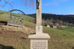 Renovation des Wegkreuzes "Auf der Brandeck"