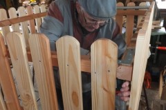 Das Wegkreuz an der Tausendmeter Bank