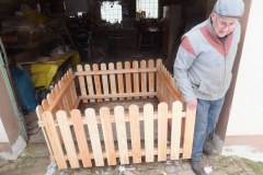 Das Wegkreuz an der Tausendmeter Bank