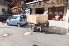 Das Wegkreuz an der Tausendmeter Bank