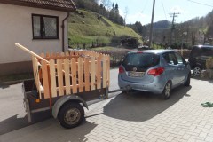 Das Wegkreuz an der Tausendmeter Bank