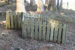 Das Wegkreuz an der Tausendmeter Bank