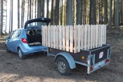 Das Wegkreuz an der Tausendmeter Bank