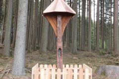 Das Wegkreuz an der Tausendmeter Bank